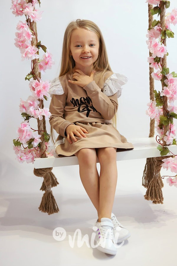 MOMS GIRL set cappuccino