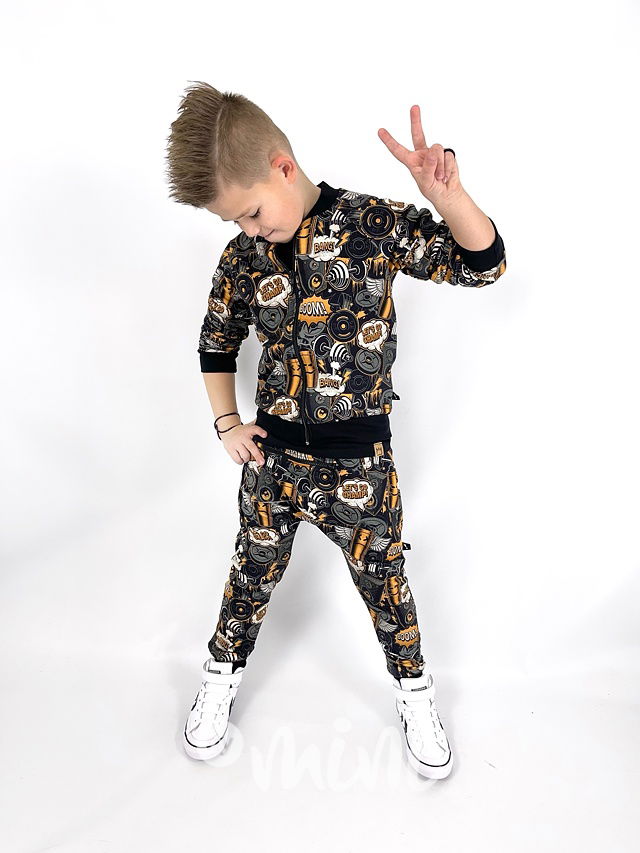 Baggy Champion s kapsičkou a zipem