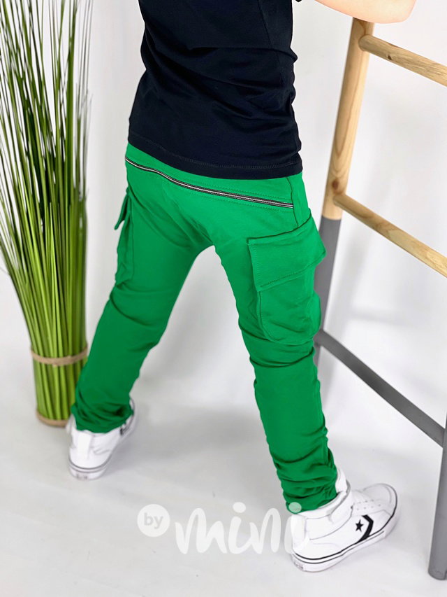 Green chlapecké baggy kapsáče