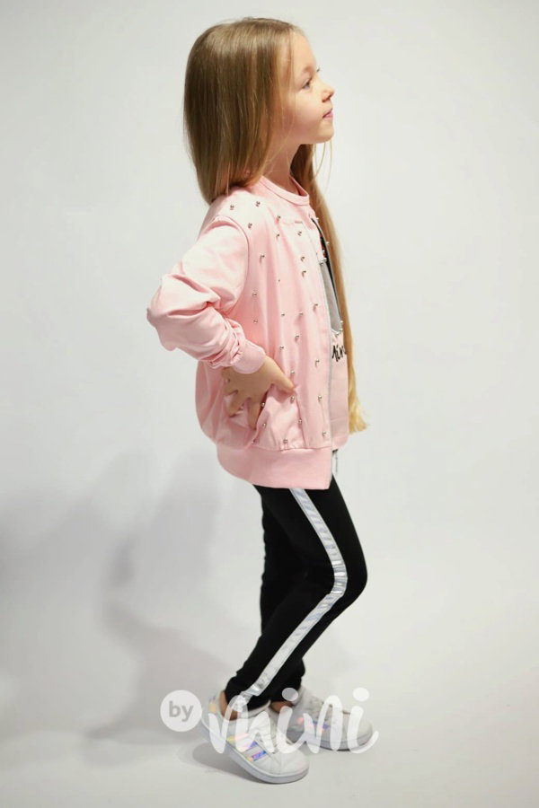 3-dílný Minnie set perličky pink