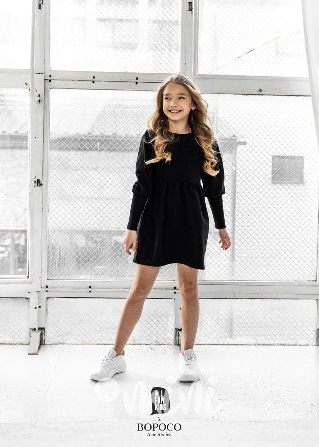 MINIMALIST šaty černé