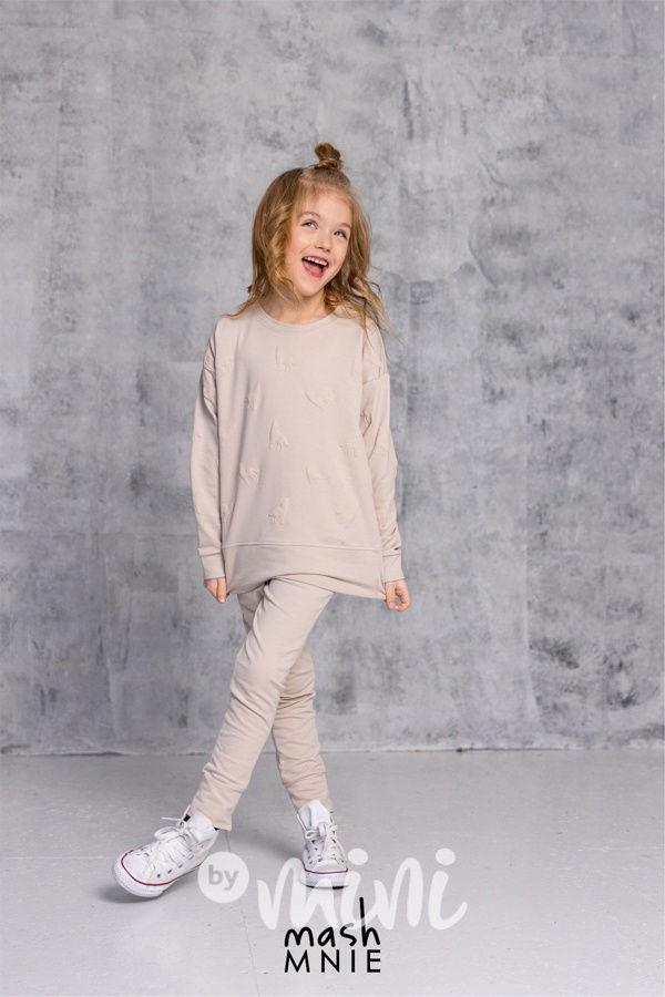 WOLF SOUL jogger tepláky béžová