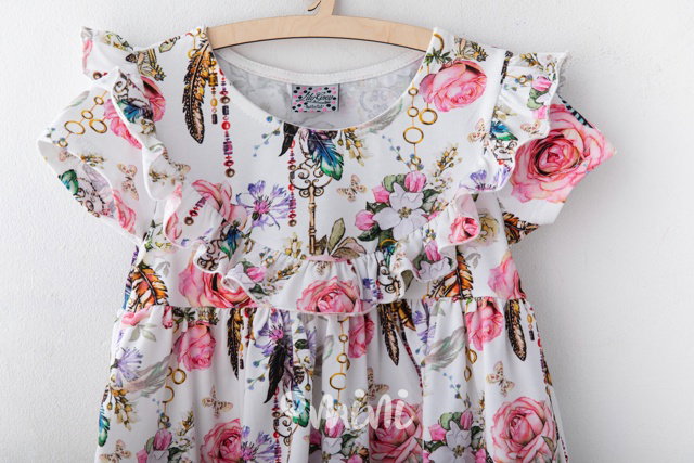 Roses&Key šaty *Lily Grey*