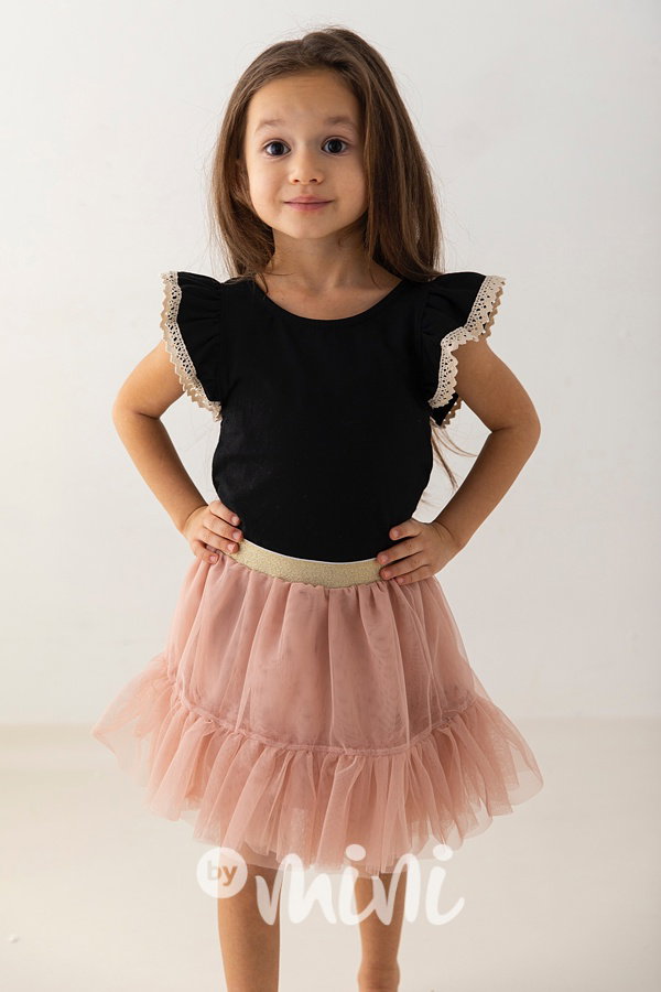 Lily Grey blůzka s krajkou black