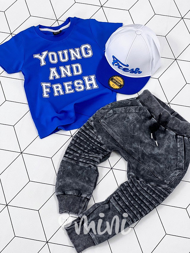 YOUNG and FRESH 3-dílný set blue
