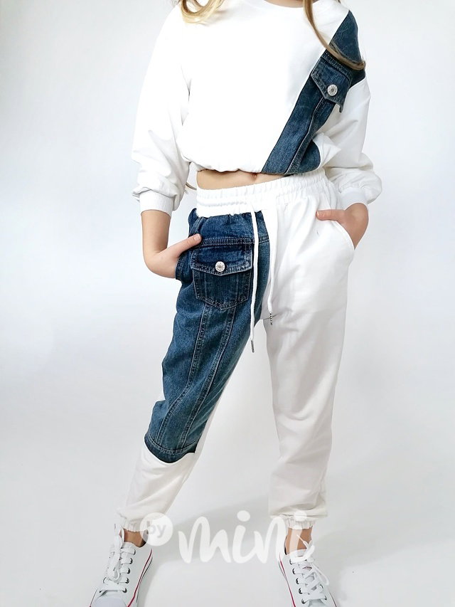 GLAMOUR souprava white&jeans