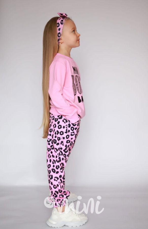 Mini BOSS baby 3-dílný set pink