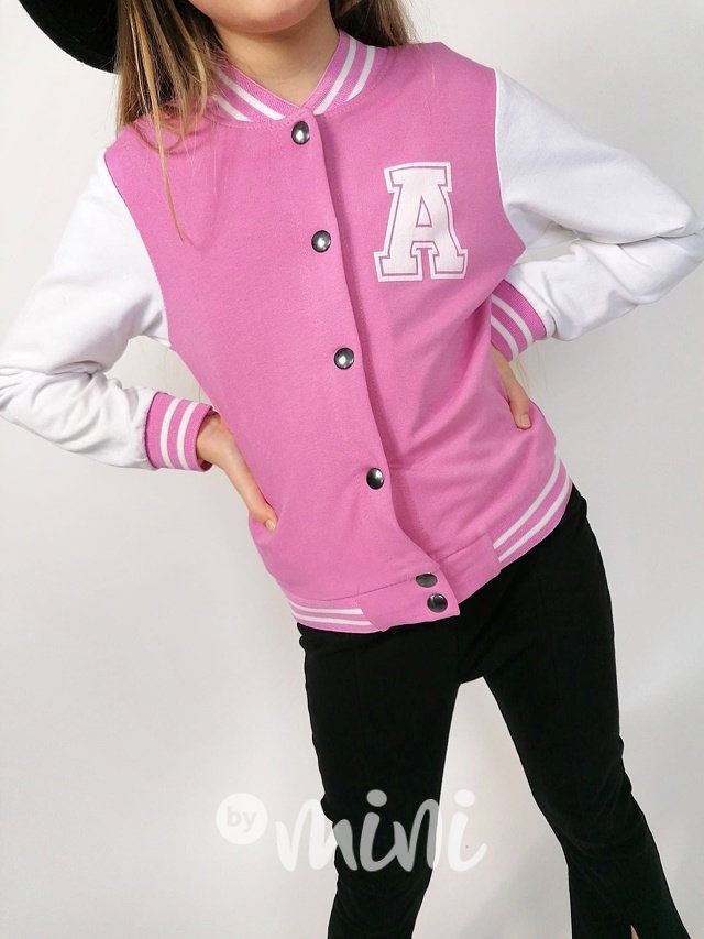 Cheerleader sporty mikina pink