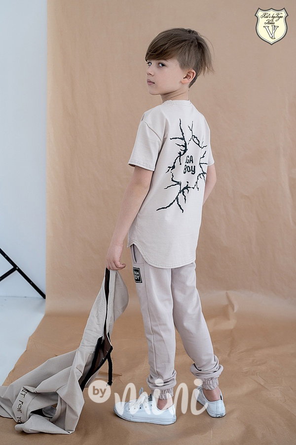 Voga boy mikina beige
