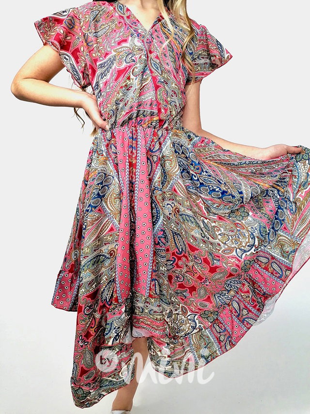 Letní vintage boho šaty