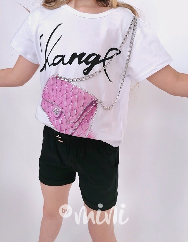 Glamour 3D triko white