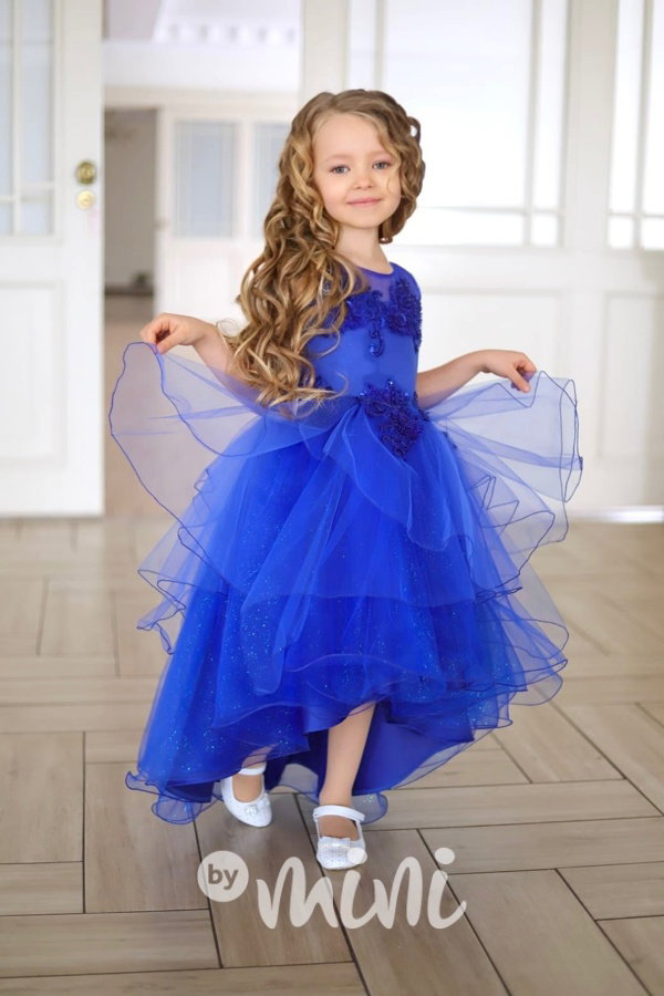 PREMIUM luxusní šaty royal blue