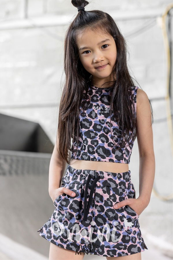 Mash Mnie crop top panterka