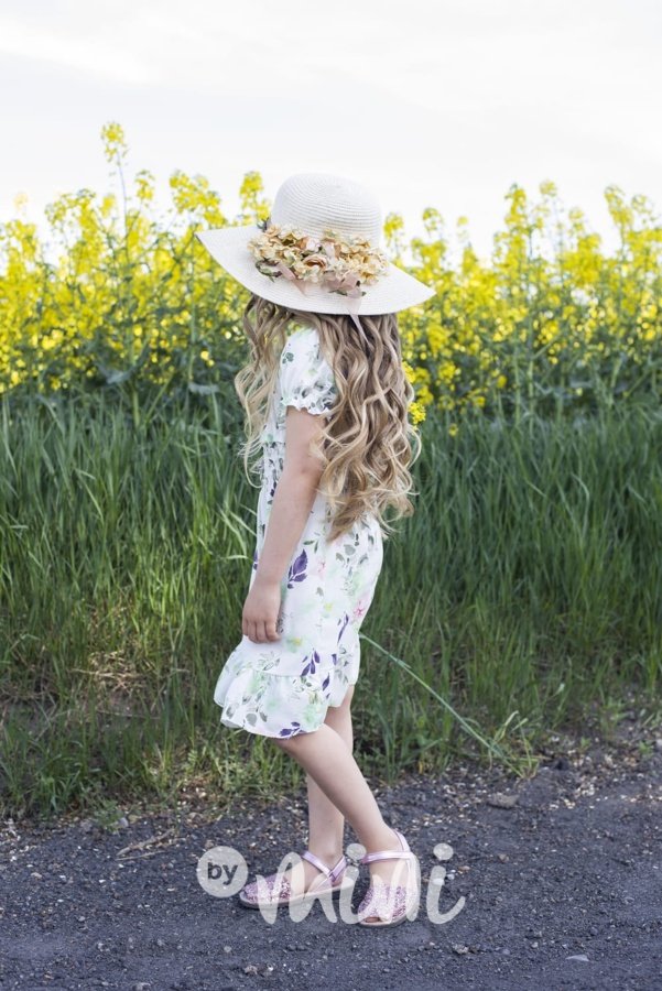 Blossom letní šaty s řetízkem