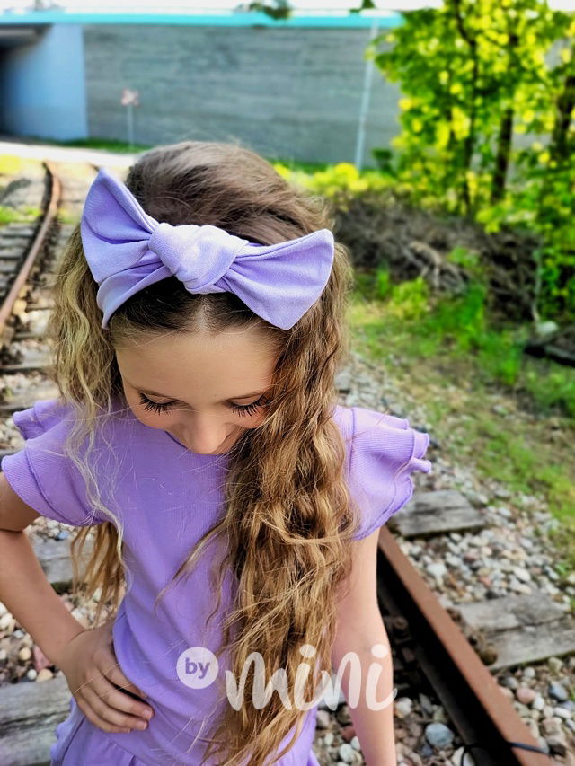 Blůzka + sukně lila