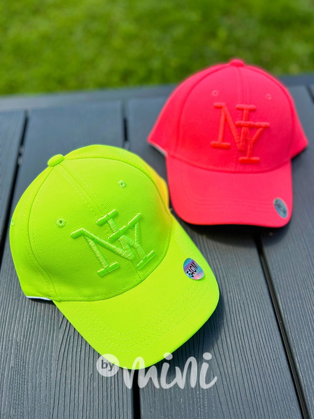 NY kšiltovka neon pink