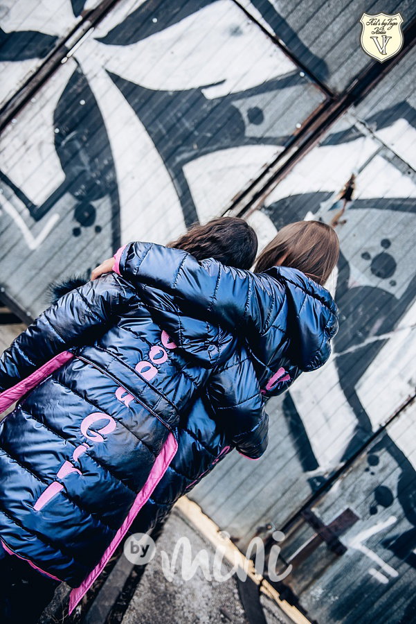 Voga kabát blue/pink