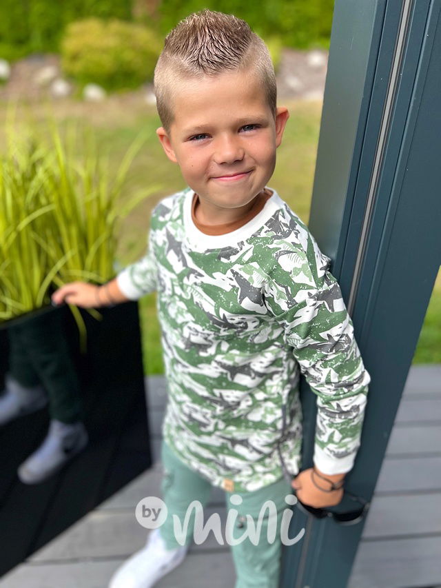 Shark mikina se zipy