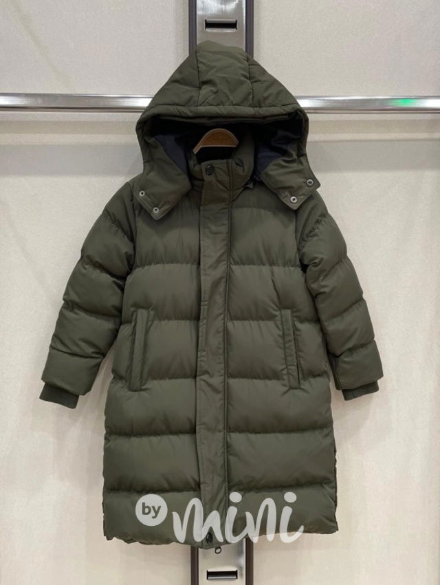 Zimní dlouhý kabát khaki