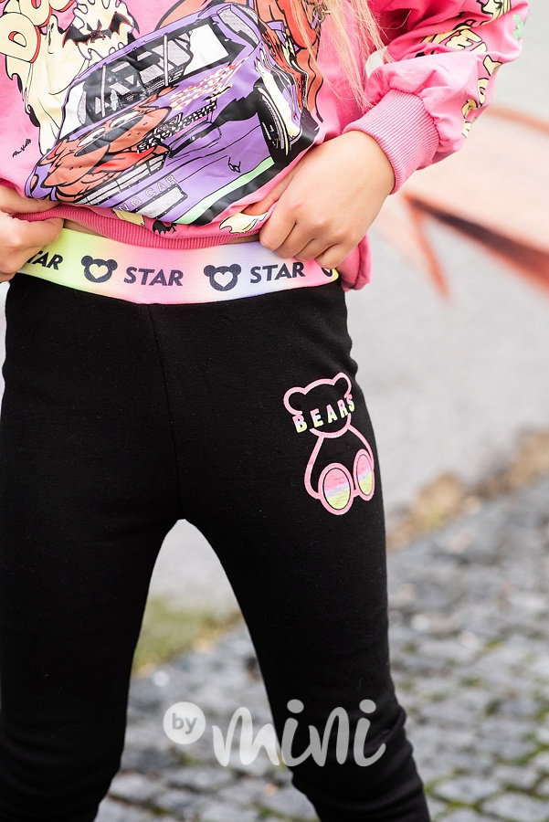 BEAR bavlněné super thermo legíny