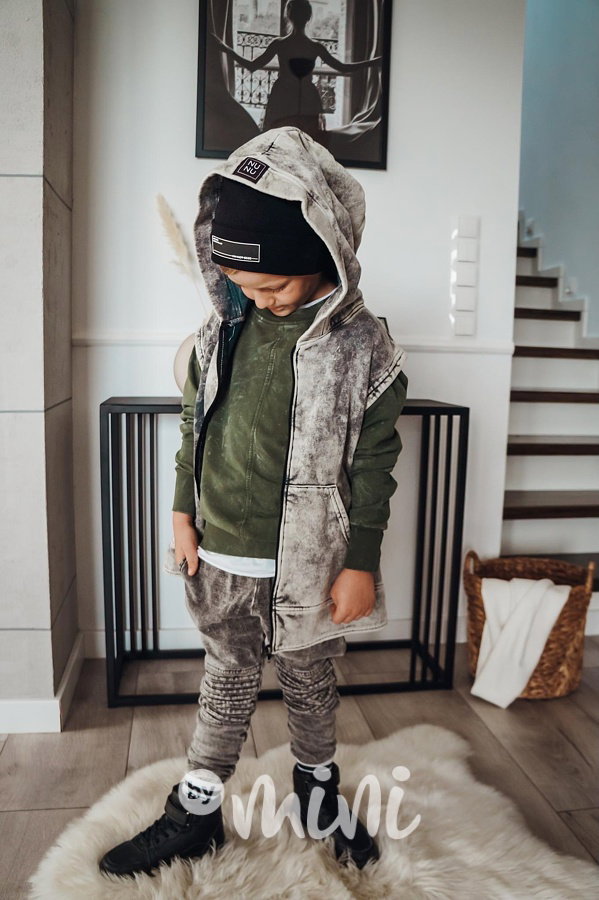 NUNU vintage black vesta
