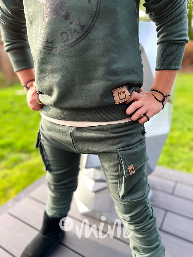 Super thermo baggy kapsáče khaki