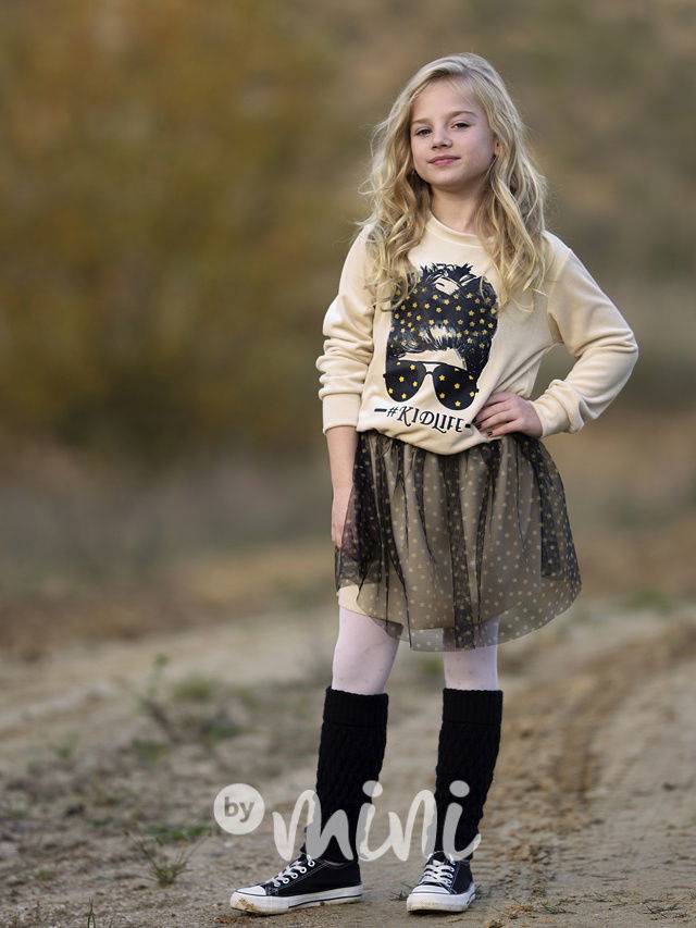 Stars velur mikina + sukně