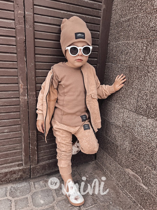 NUNU vintage beige mikina
