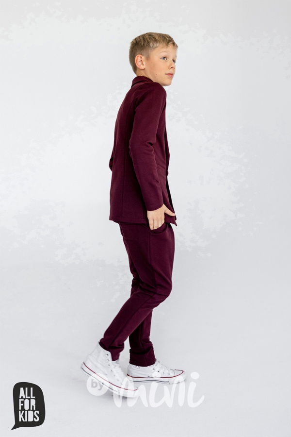 AFK kalhoty bordo