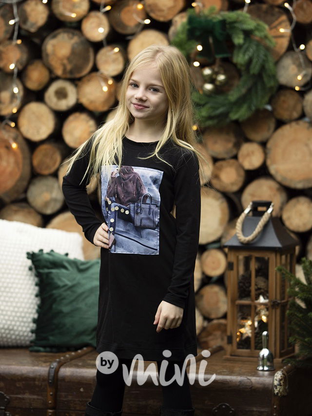 Černá tunika Glamour