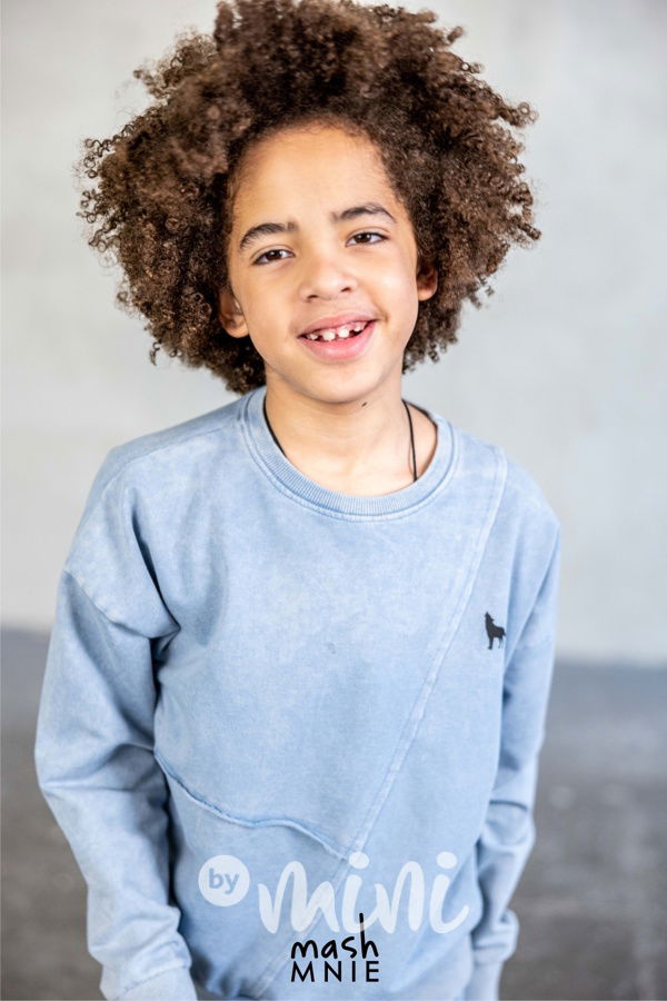 Mash Mnie vintage mikina blue