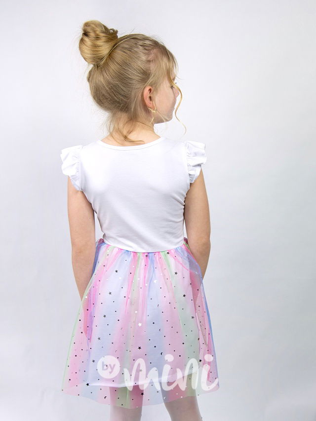 Butterfly šaty s tylem