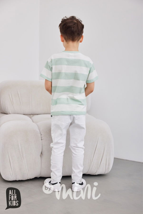 AFK ripped jeans white