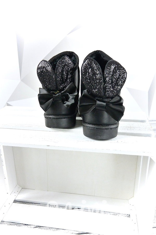 Bunny huculky s mašličkou black
