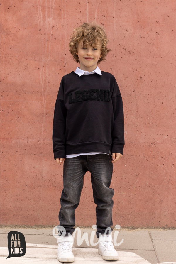 AFK mikina LEGEND černá