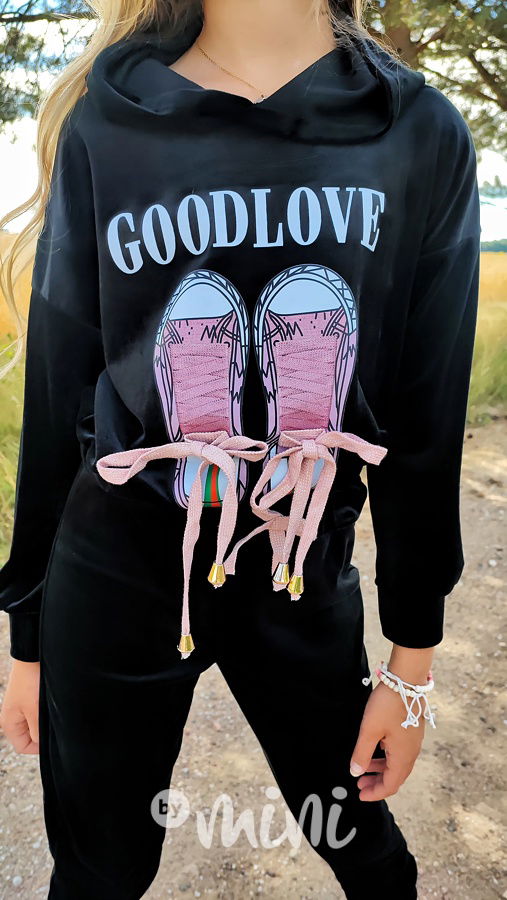 Soft velurová souprava GOOD LOVE