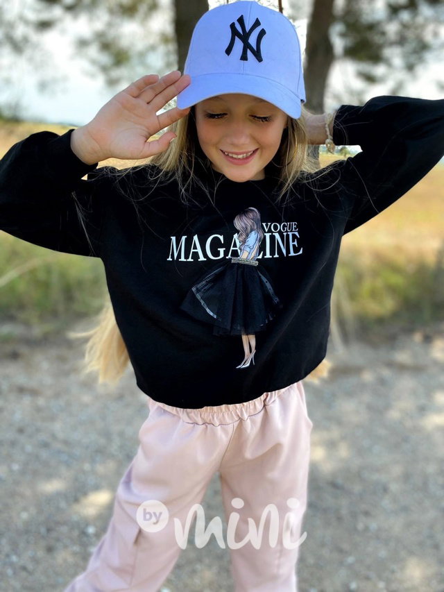 Vogue mikina černá