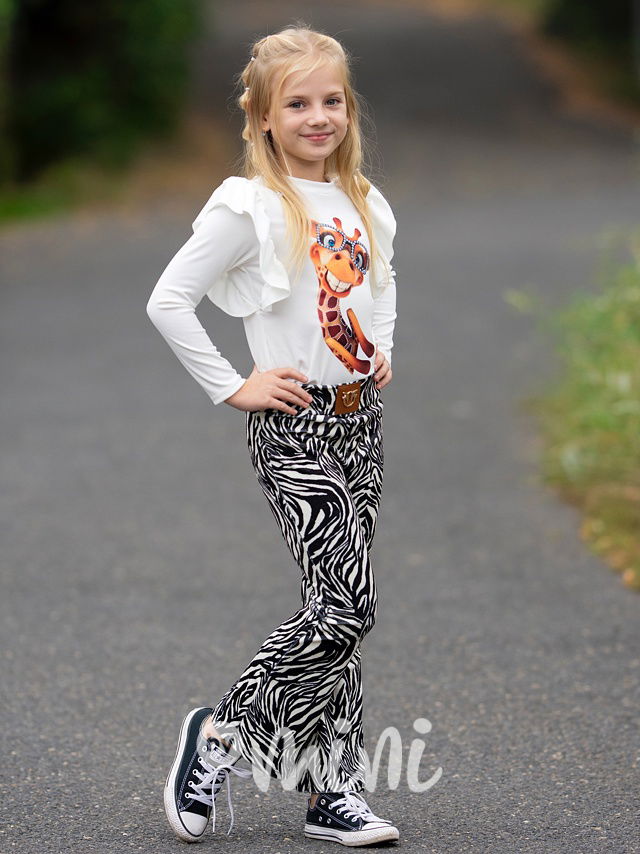 Zebrano velurové zvonáče