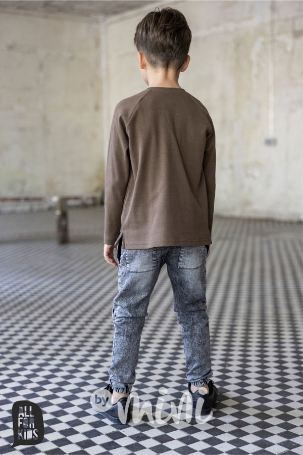 AFK soft ice black jeans