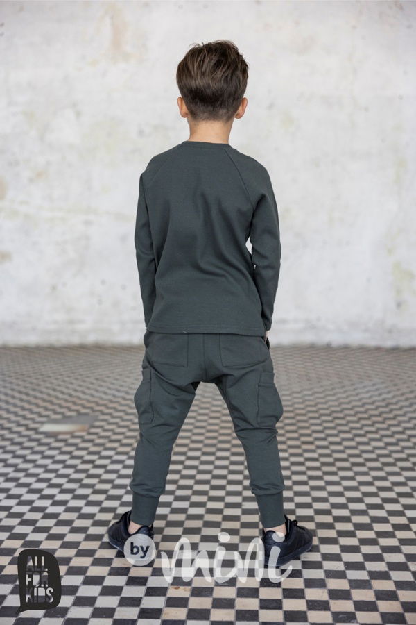 AFK cotton kapsáče s náplety khaki