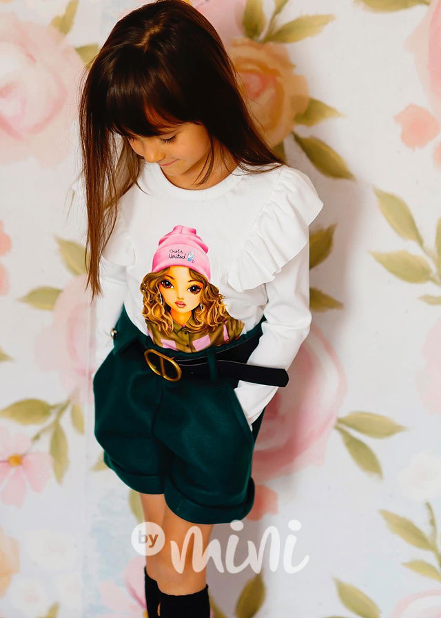 GIRL blůzka bílá