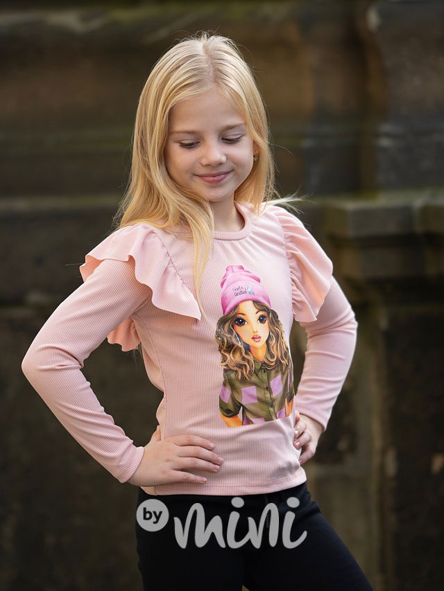 GIRL blůzka růžová