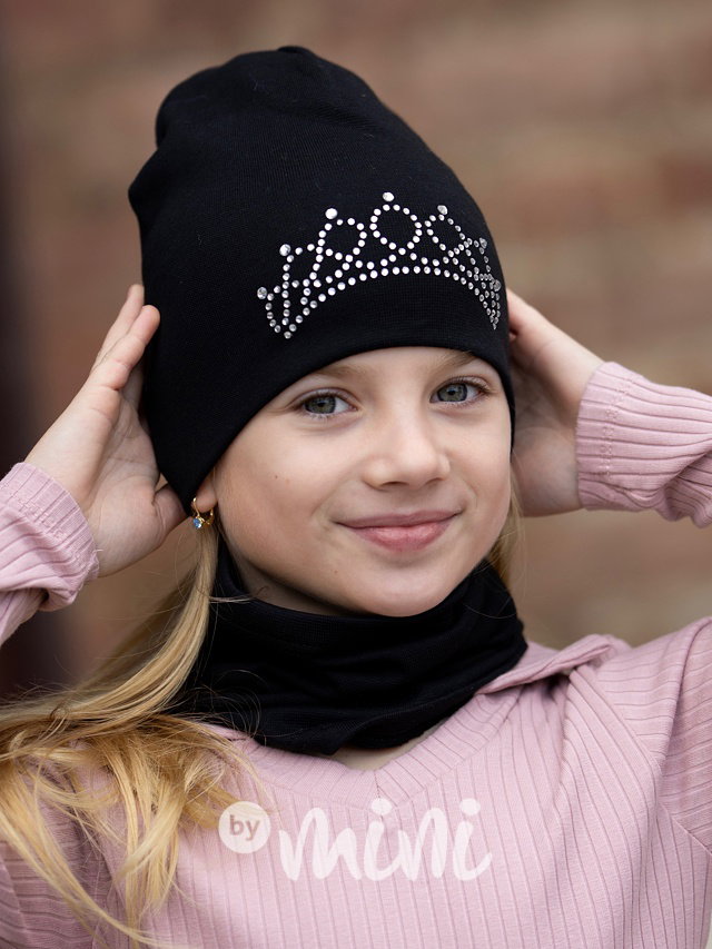 Princess čepice s nákrčníkem