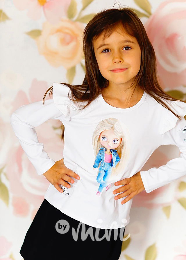 Blondie frill triko