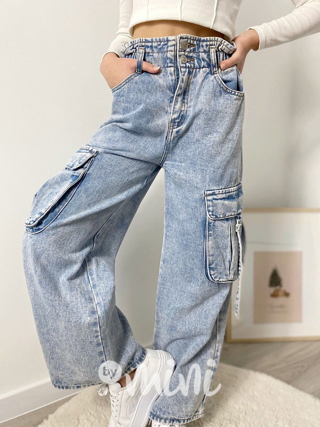 Fashion maxi jeans švédy kapsáče