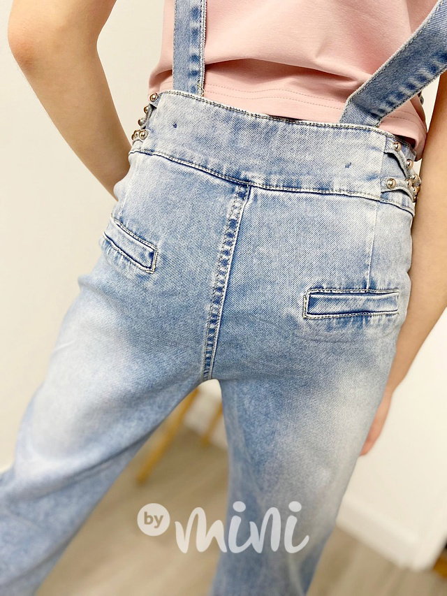 Stretch jeans lacláče se cvočky