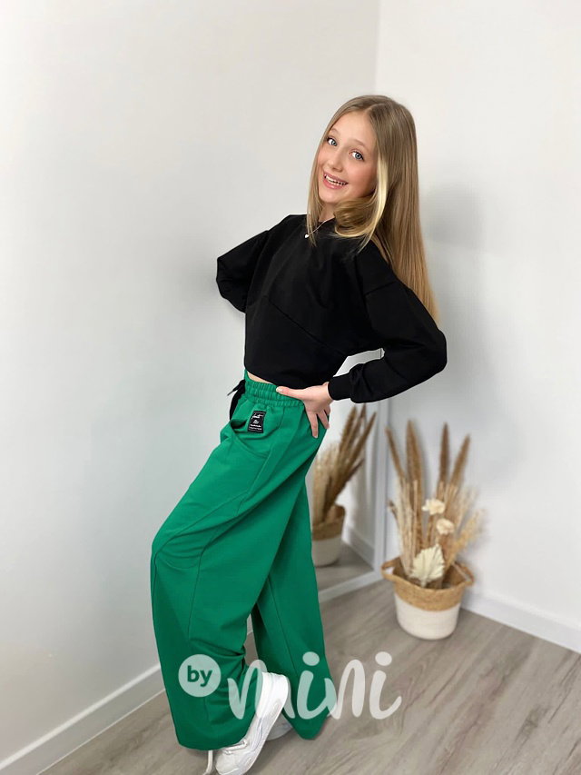 Lounge sporty maxi švédy green