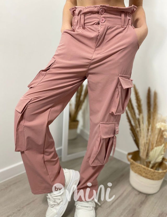 Cargo fashion kapsáče pink