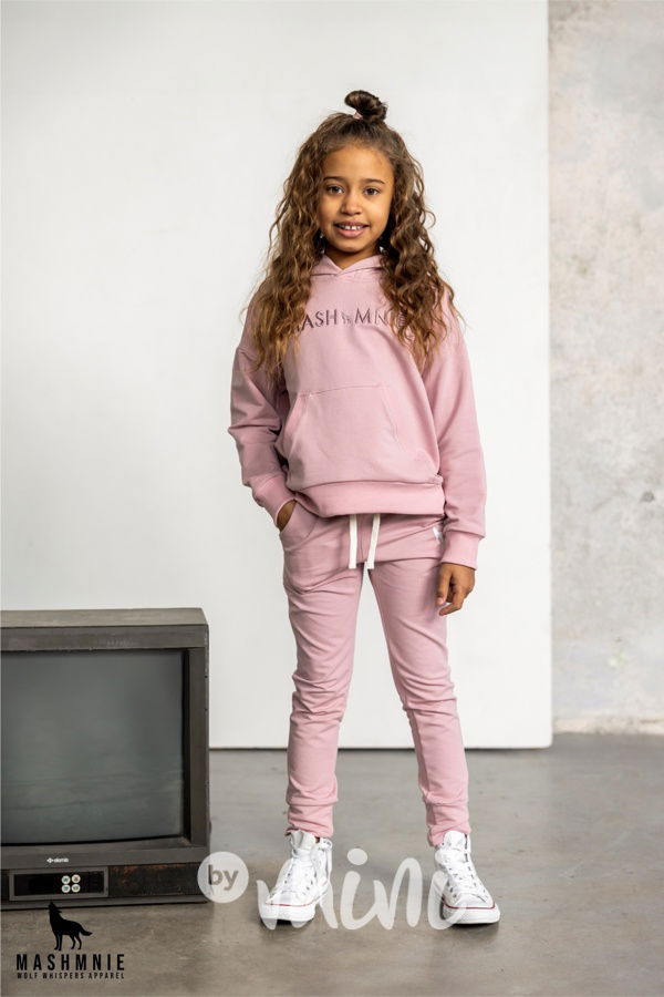 Mash Mnie logo mikina pink
