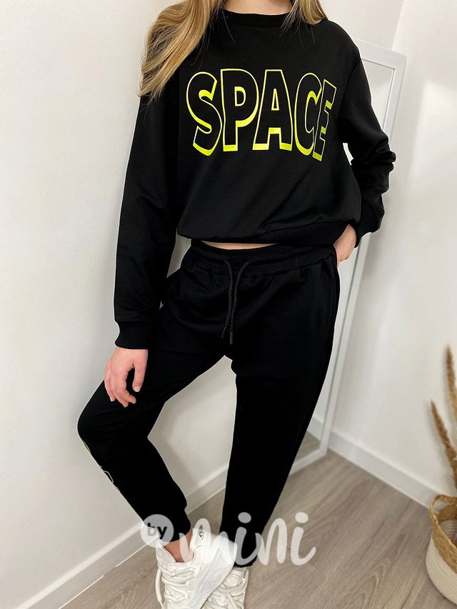 SPACE relaxed souprava černá